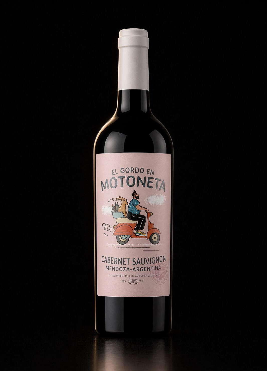 Vinho Tinto Argentino El Gordo en Motoneta Cabernet Sauvignon Vinho Tinto Argentino El Gordo en Motoneta Cabernet Sauvignon da Curadoria Boutique do Círculo de Curadoria