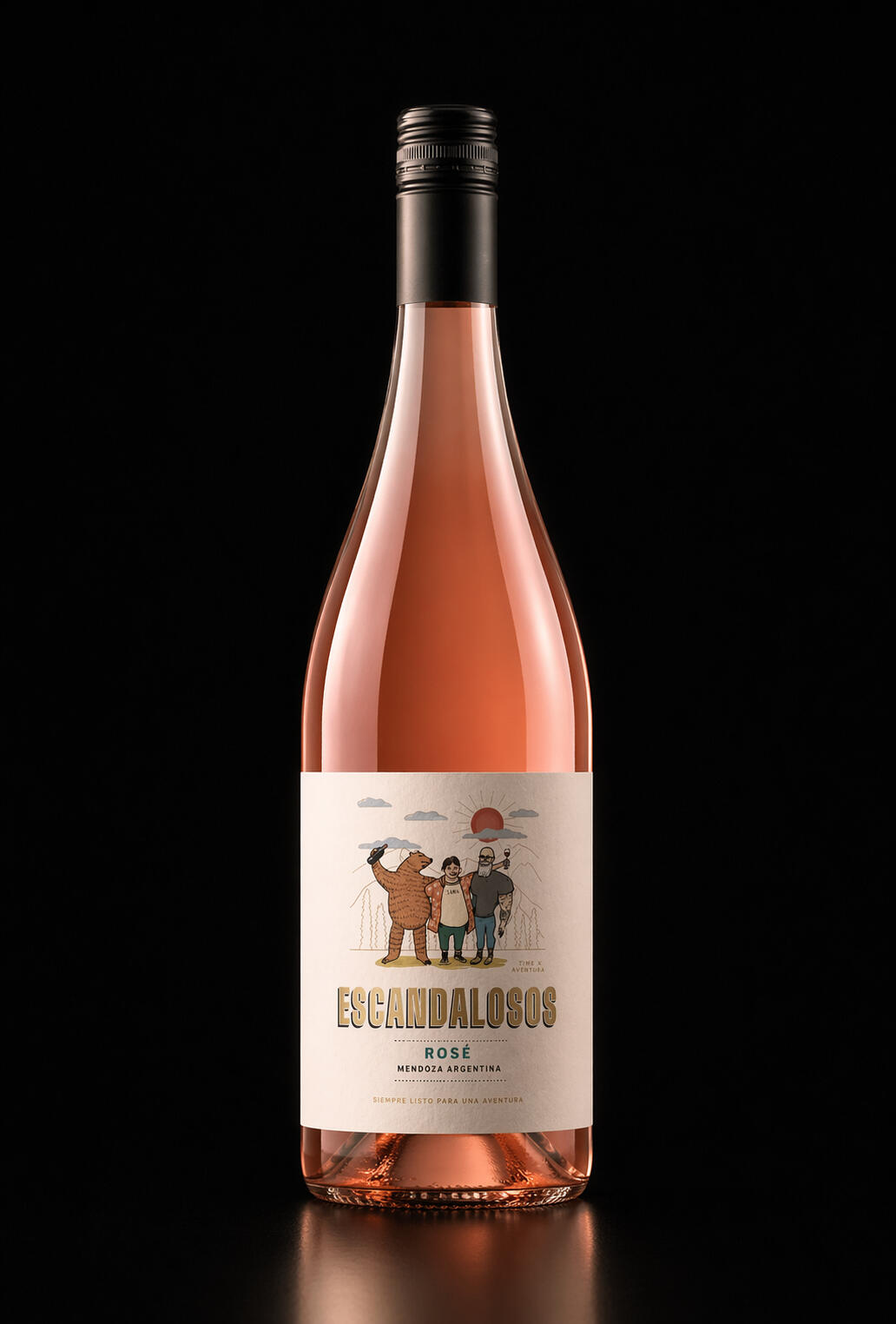 Vinho Rosé Argentino Escandalosos Rosé Malbec Vinho Rosé Argentino Escandalosos Rosé Malbec da Curadoria Boutique do Círculo de Curadoria